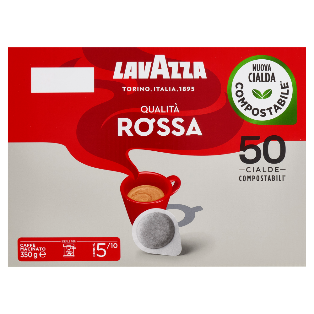 Lavazza Qualità Rossa 50 Cialde Compostabili* 350 g