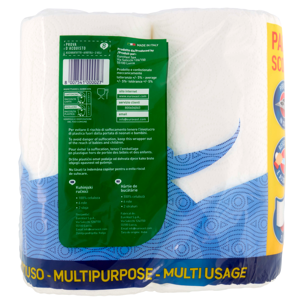 Bravo Six Asciugatutto 6 pz