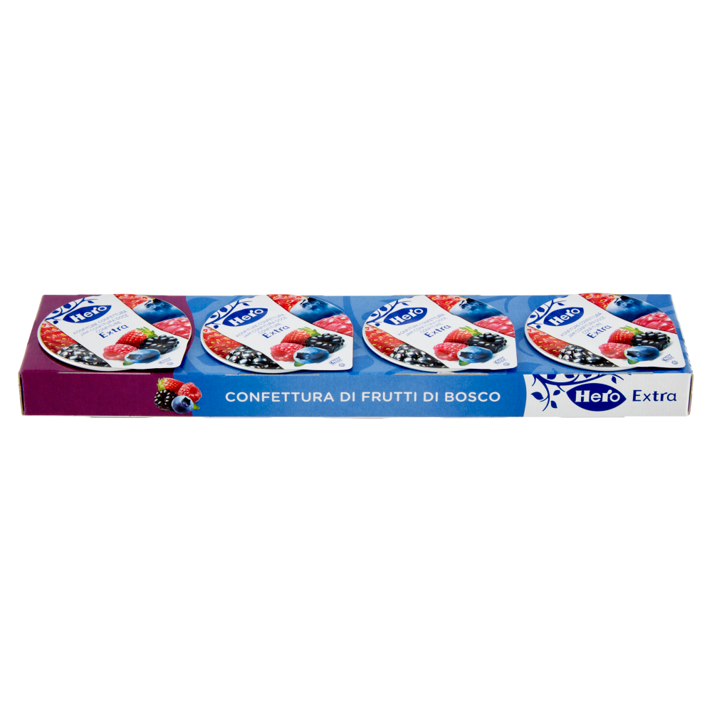 Hero Extra Confettura di Frutti di Bosco 4 x 25 g