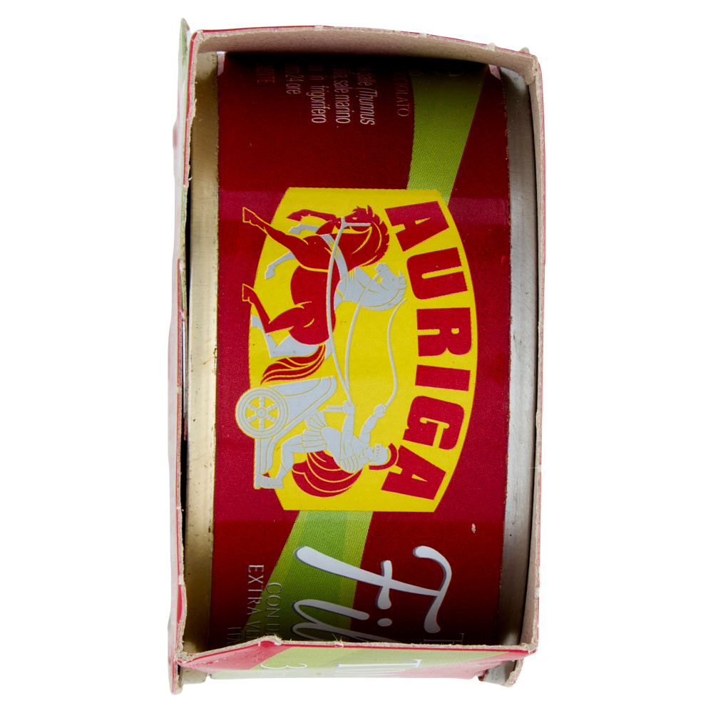 Auriga Tonno Filolio con un Filo d'Olio Extra Vergine di Oliva Italiano 3 x 65 g