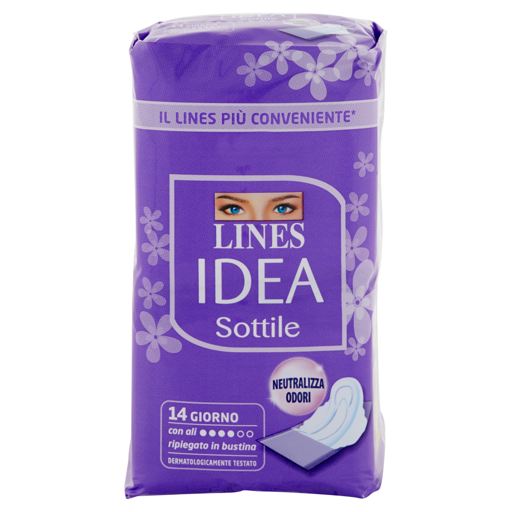 Lines Idea Sottile Giorno ripiegato con ali x14