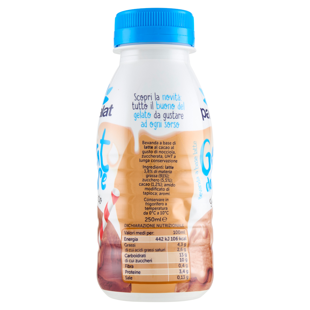 parmalat Gelat da Bere UHT Bacio 250ml