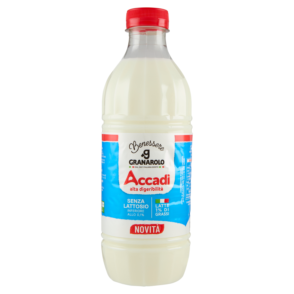 Granarolo Benessere Accadì Senza Lattosio 1% di Grassi 1 L