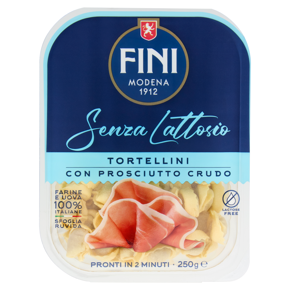 Fini Senza Lattosio Tortellini con Prosciutto Crudo 250 g