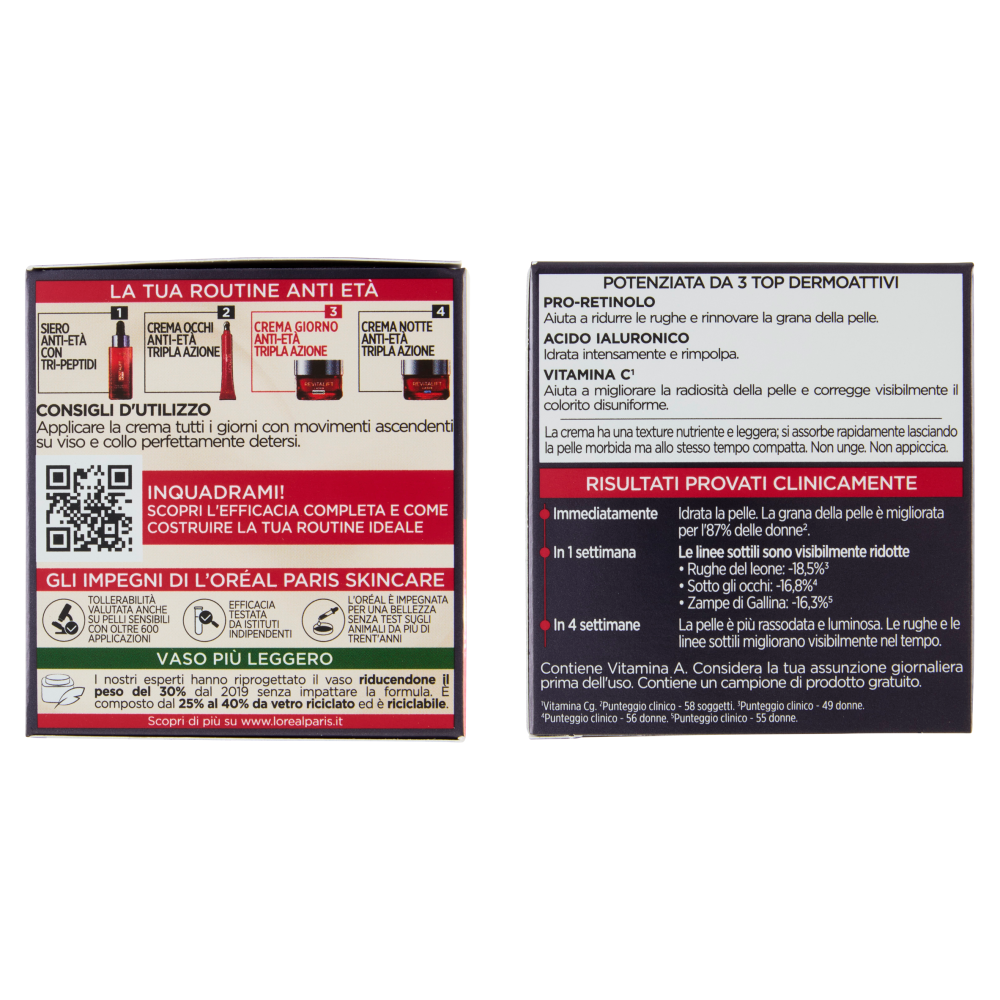L'Or&eacute;al Paris Revitalift Laser Tripla Azione Crema Anti-Et&agrave; Giorno 50 ml