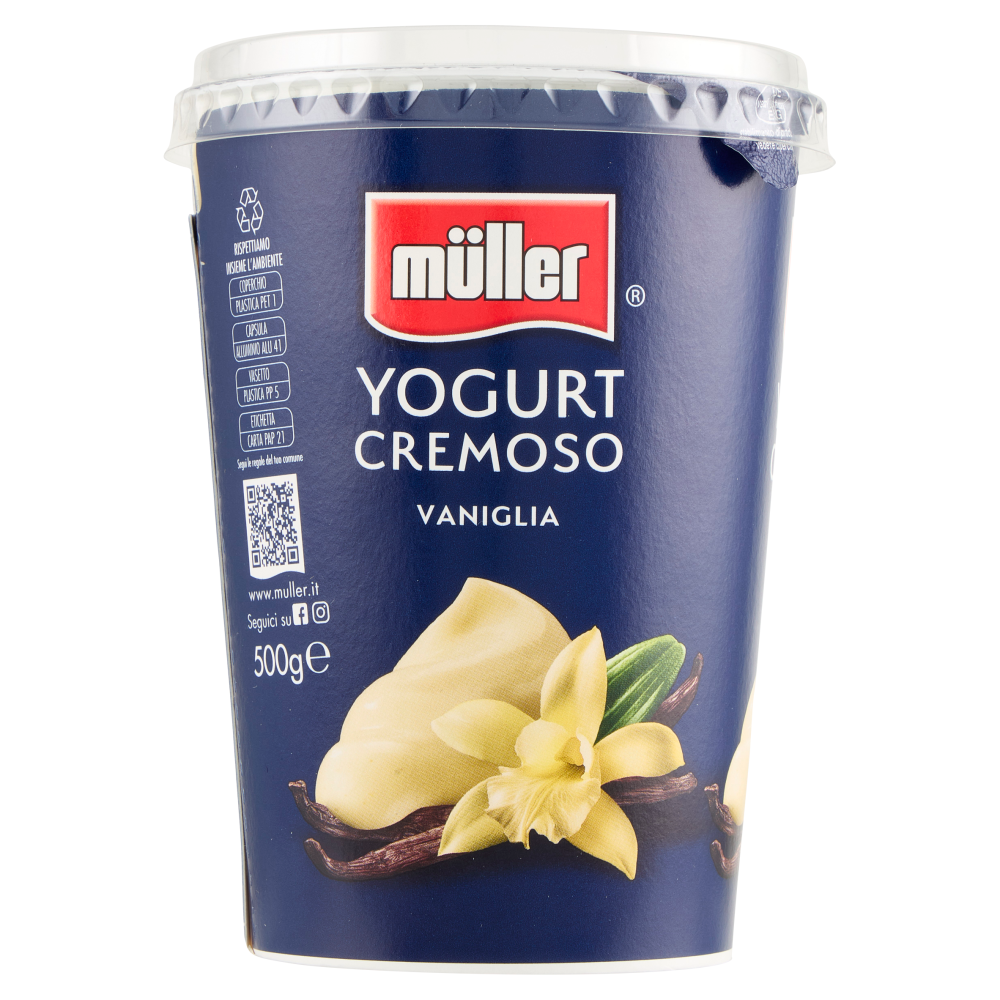 müller Yogurt Cremoso Vaniglia 500 g