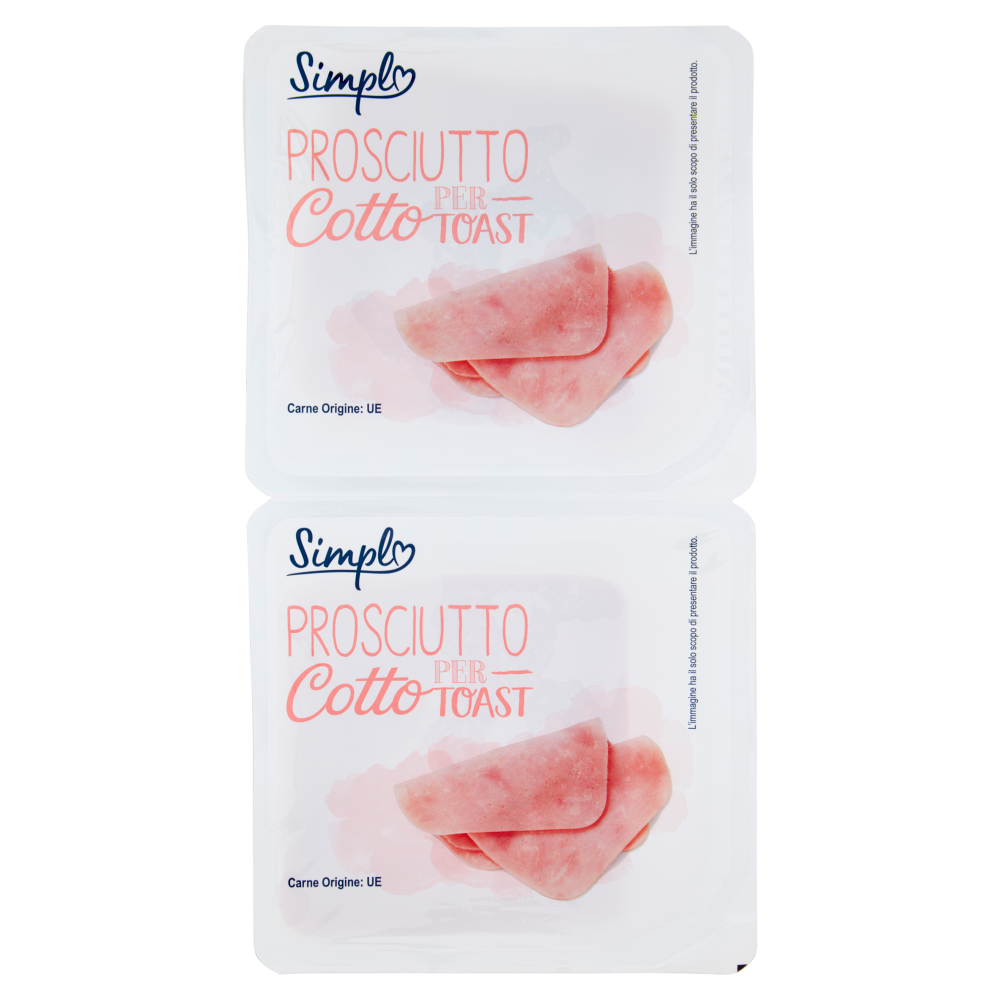 Simpl Prosciutto Cotto per Toast 2 x 100 g