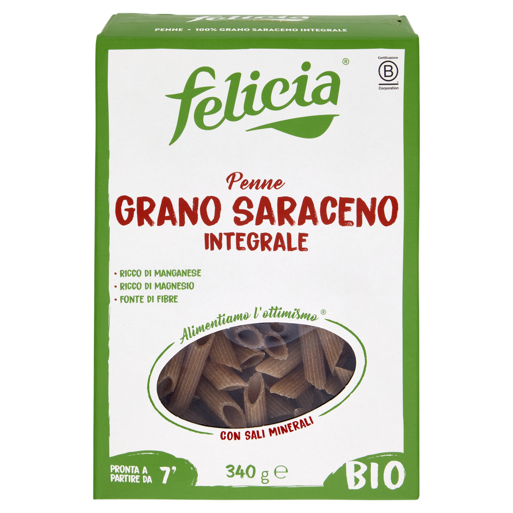 felicia Penne Grano Saraceno Integrale Bio 340 g