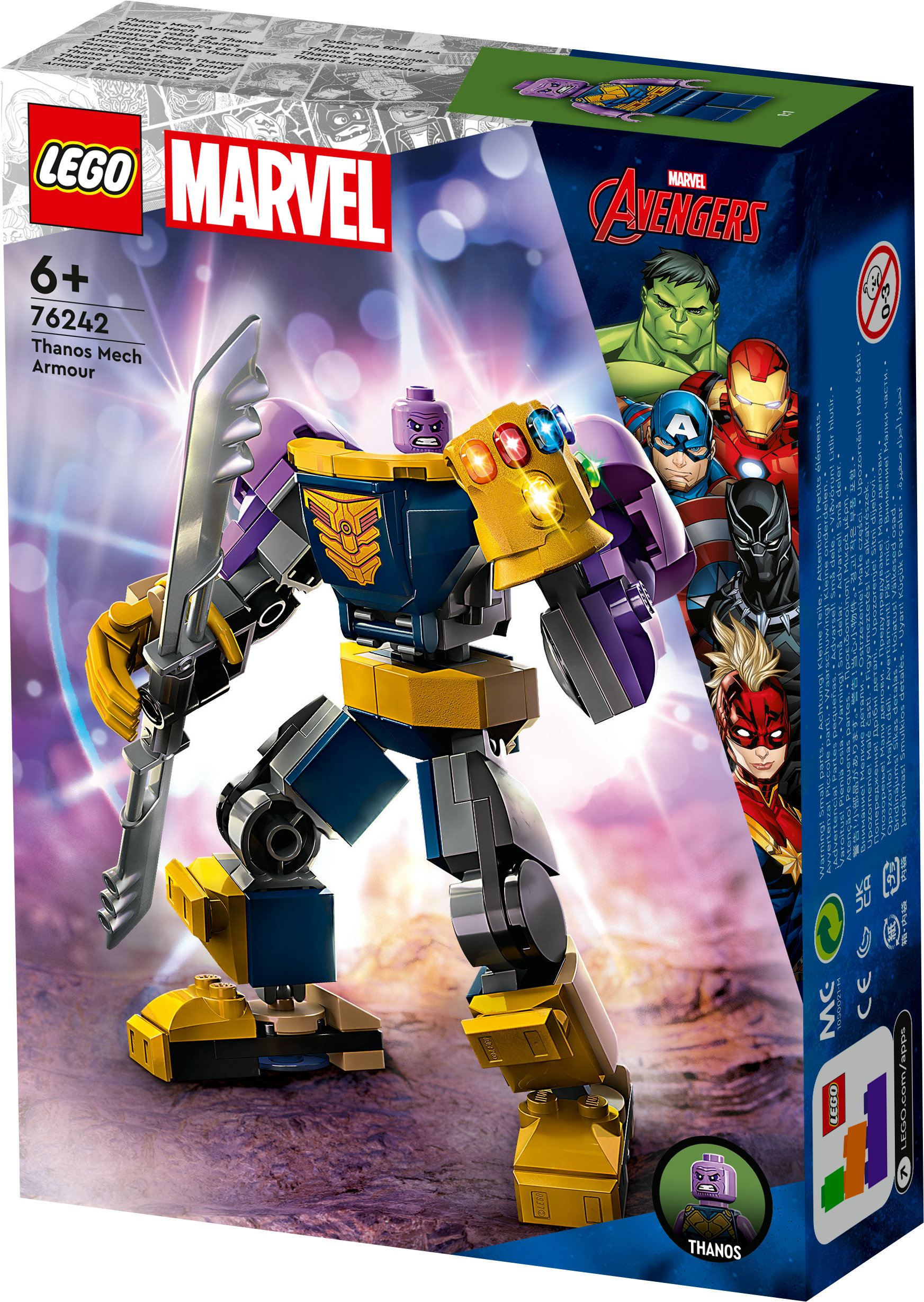 LEGO Marvel Avengers Armatura Mech Thanos