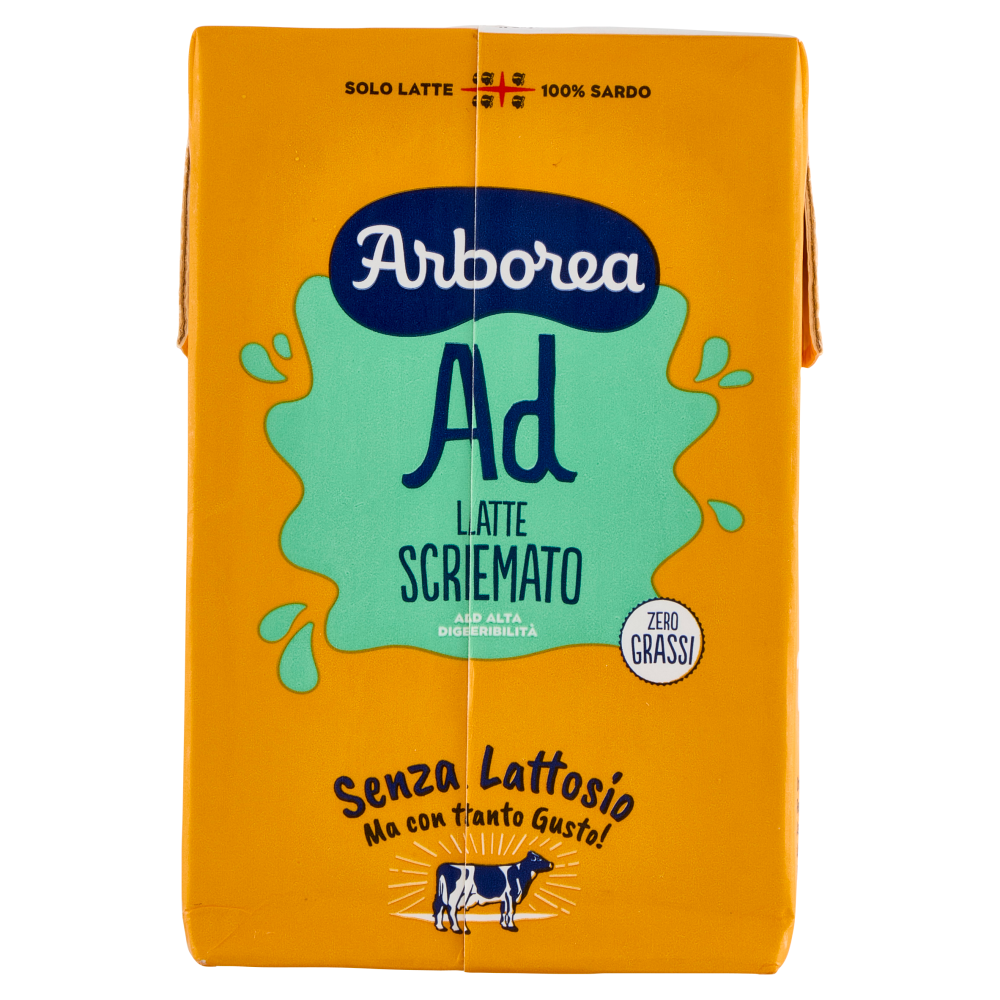 Arborea Ad Latte Scremato ad Alta Digeribilit&agrave; Senza Lattosio 500 ml