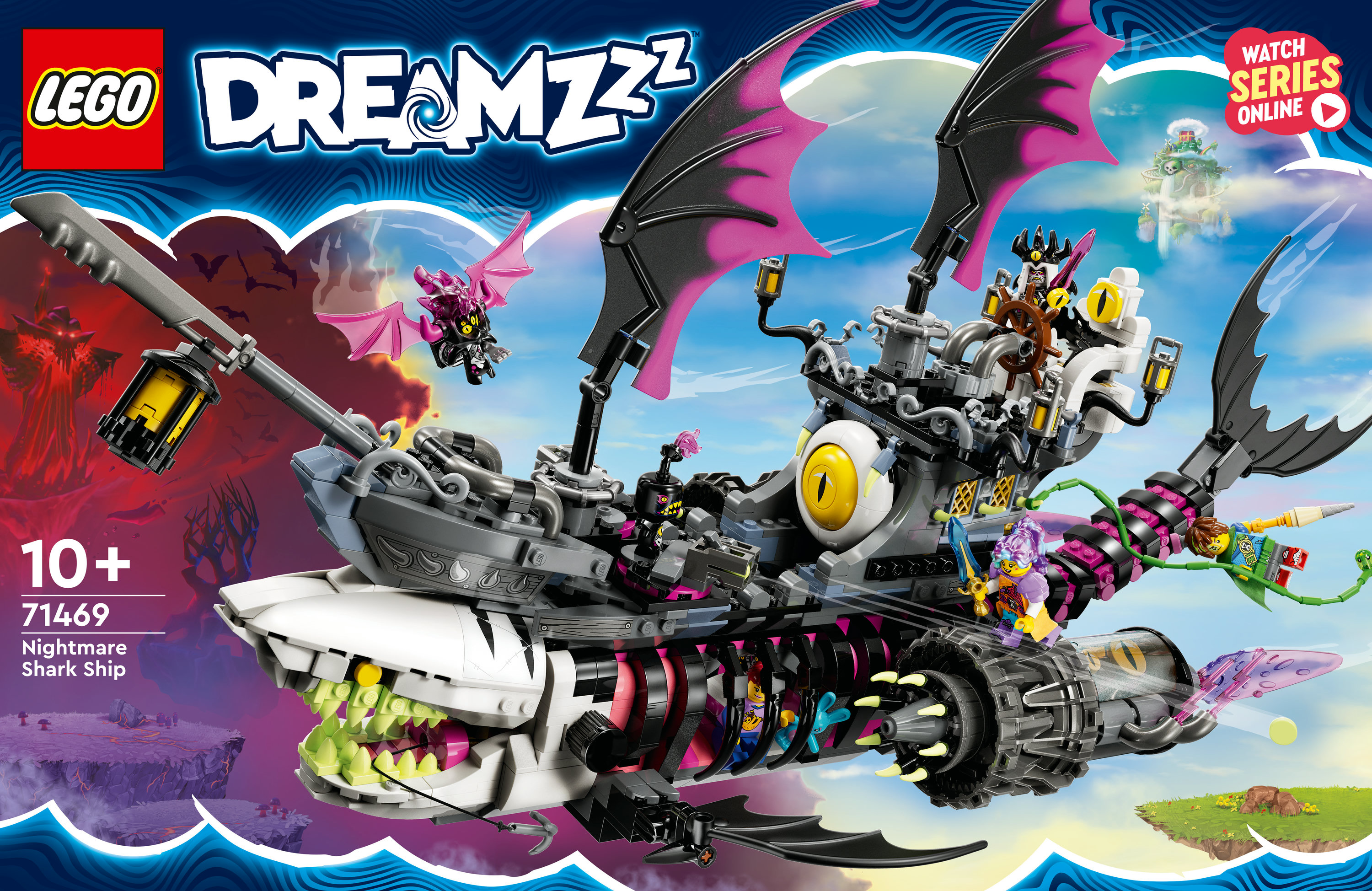 LEGO DREAMZzz Nave-squalo Nightmare