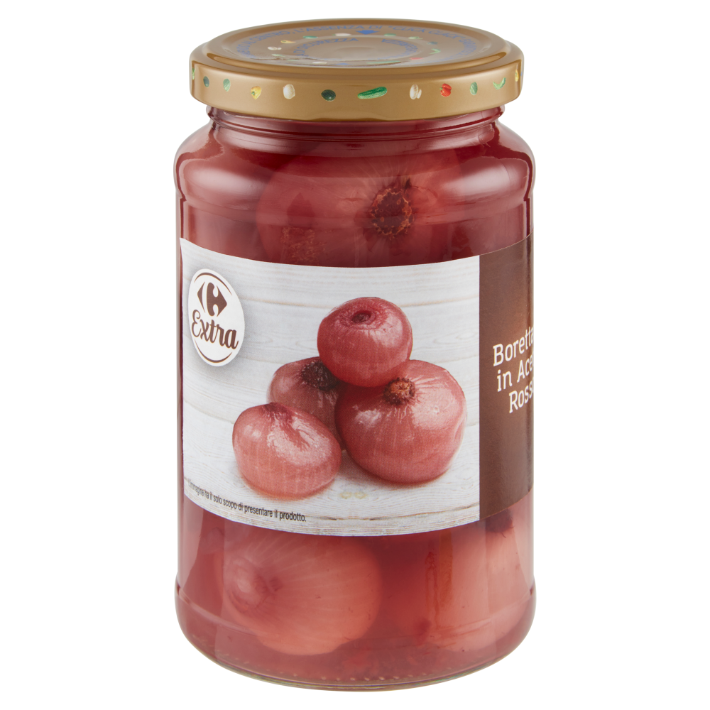 Carrefour Extra Borettane in Aceto Rosso 360 g
