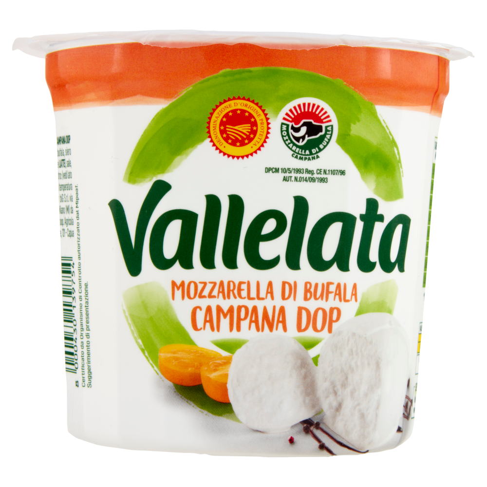 Vallelata Mozzarella di Bufala Campana DOP 180 g
