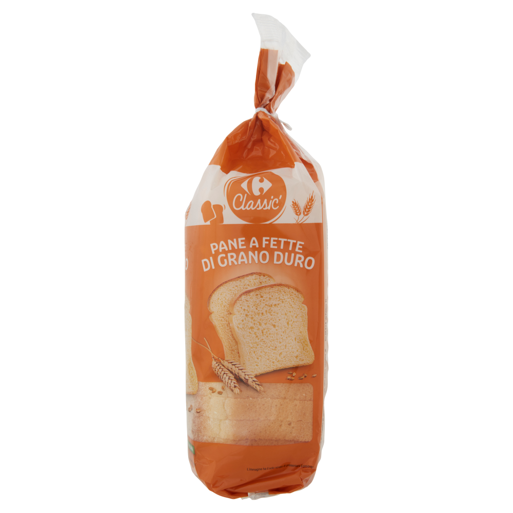 Carrefour Classic Pane a Fette di Grano Duro 400 g