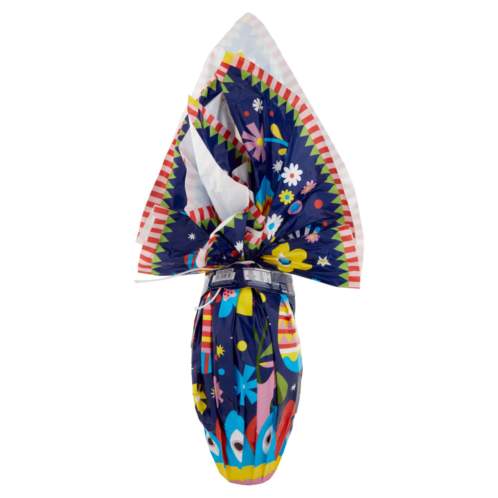 BACI PERUGINA Uovo Pasqua Cioccolato Fondente e granella nocciole con Sorpresa e 3 Cioccolatini 380g