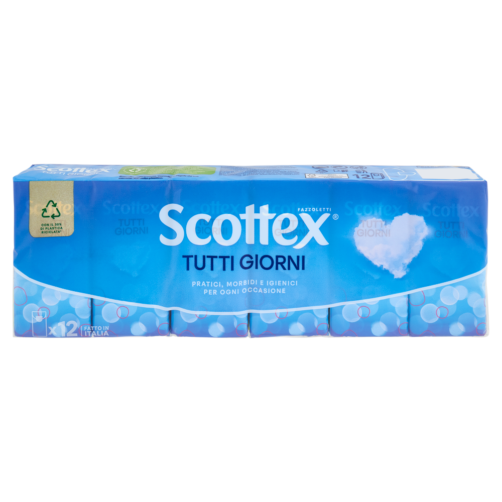 Scottex Tutti Giorni Fazzoletti 12 pz