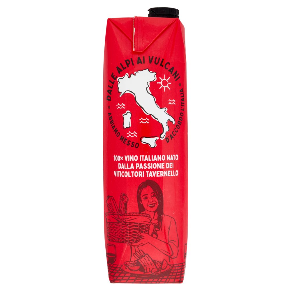 Tavernello Vino Rosso d'Italia 1 L