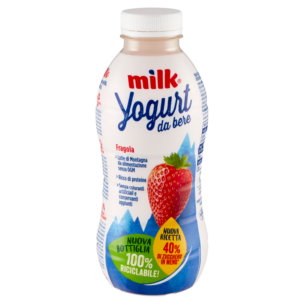 Milk Yogurt da bere Fragola 500 g