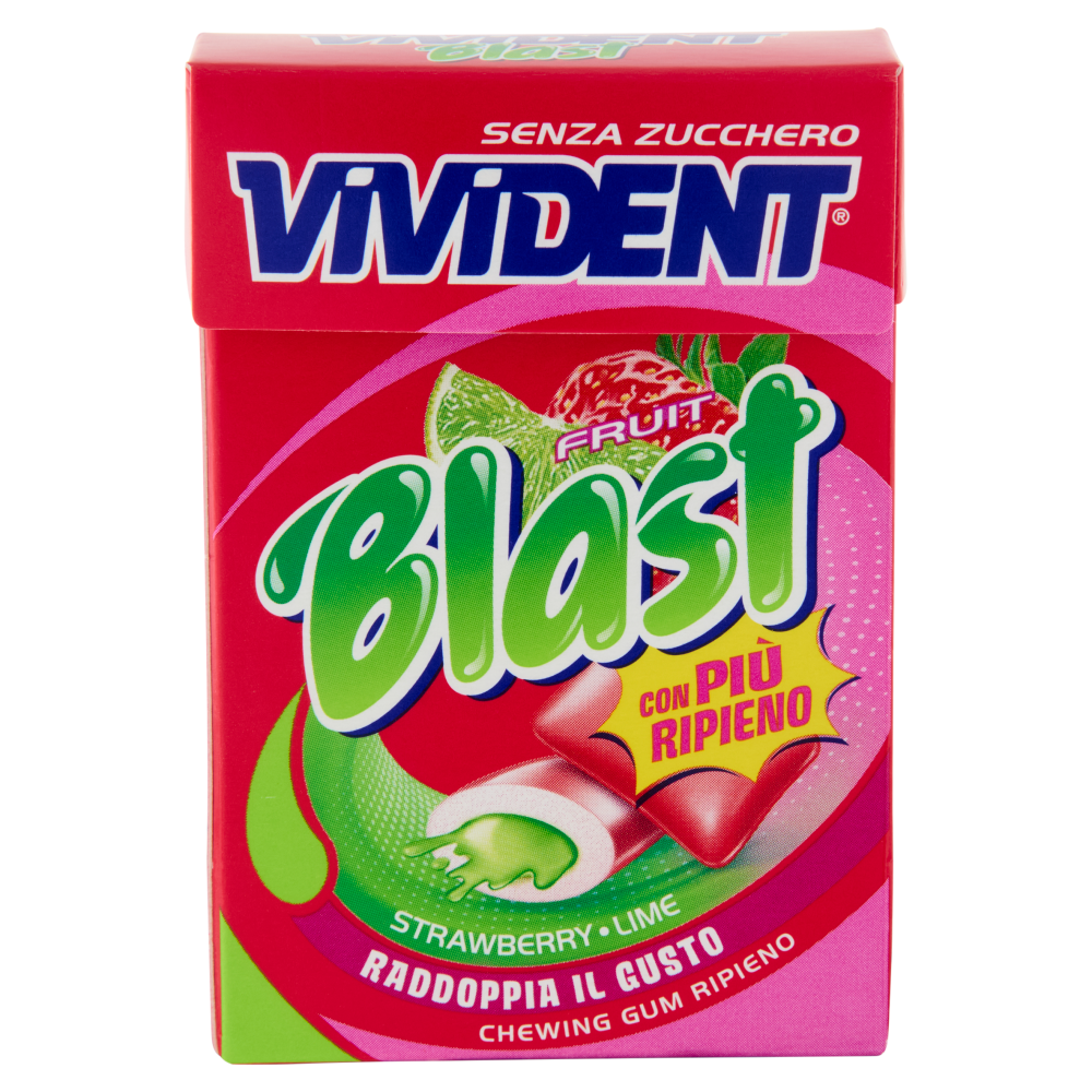 Vivident Fruit Blast Strawberry Lime 30 g
