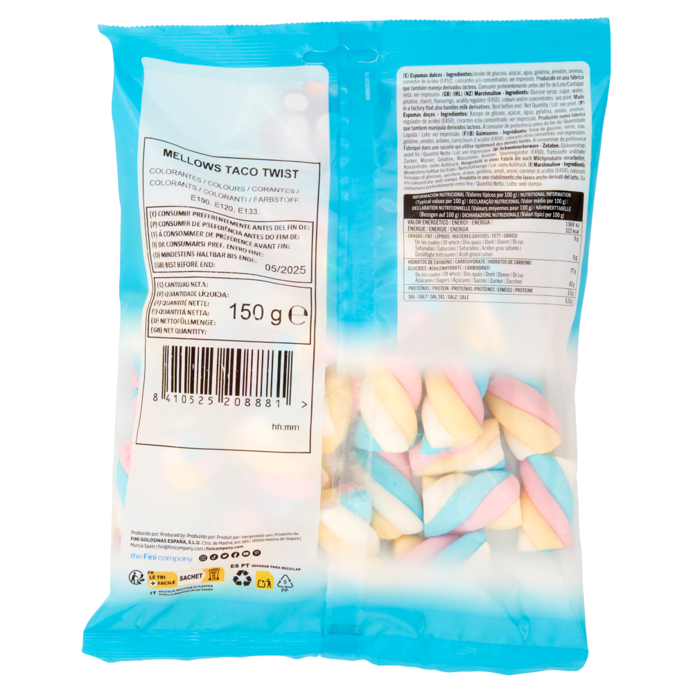 Fini the Mellows twisty 150 g