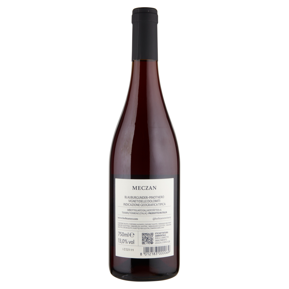 J. Hofstätter Meczan Pinot Nero Vigneti delle Dolomiti IGT 750 ml