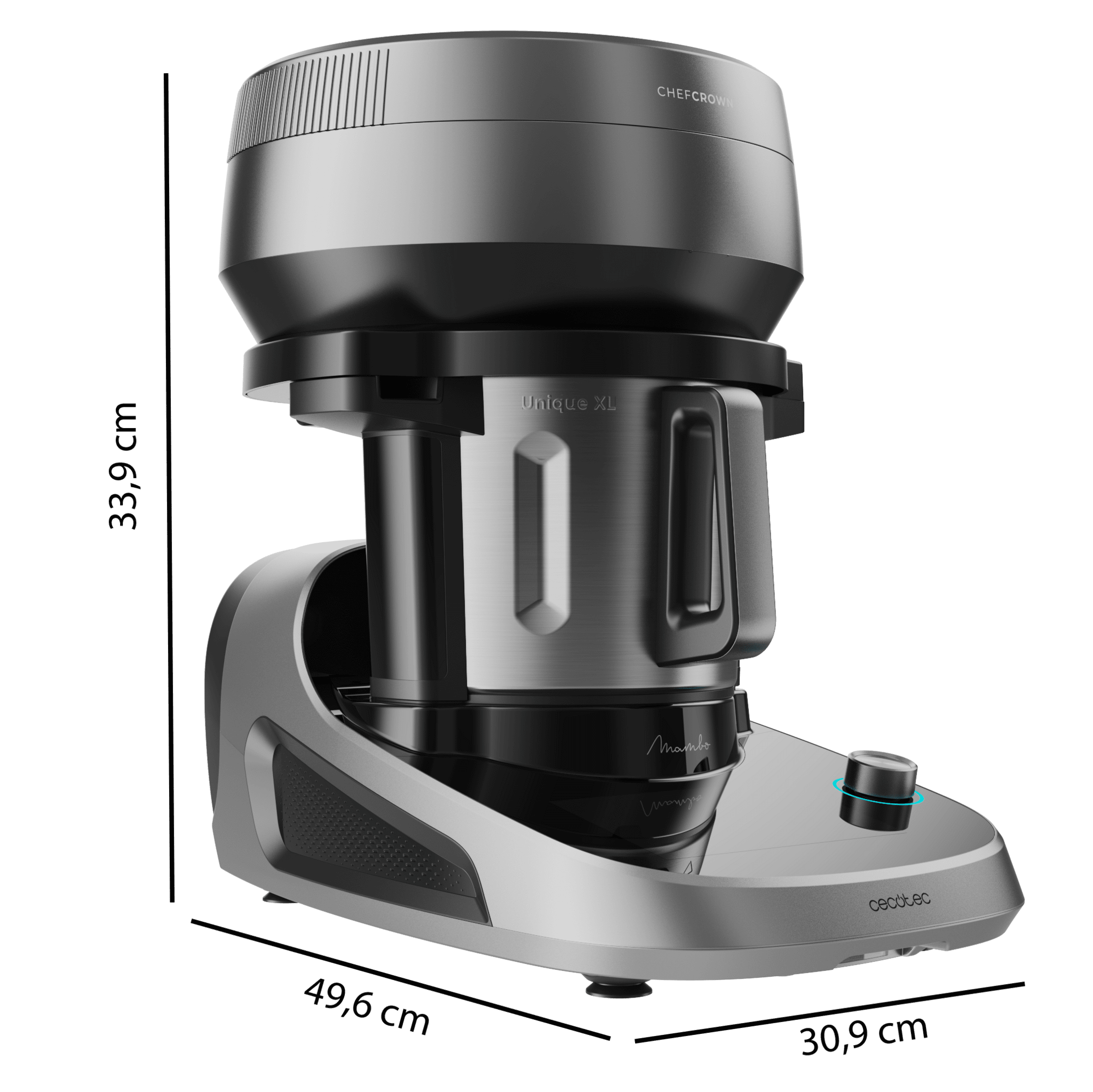 Cecotec Mambo CooKing Total Gourmet 2200 W 4,5 L Acciaio inox