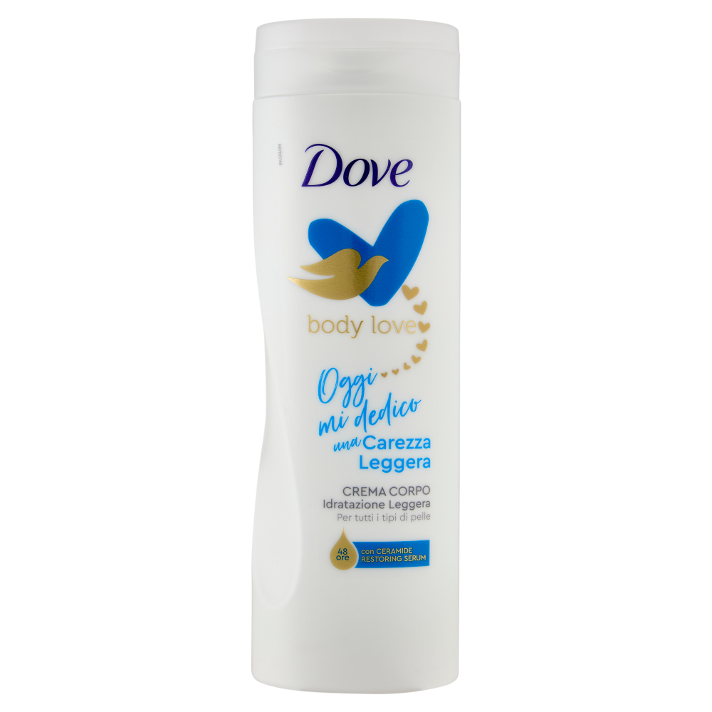 Dove Carezza Leggera Crema Corpo per tutti i tipi di Pelle 400 ml