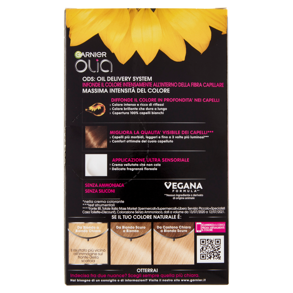 Garnier Olia Tinta Capelli, Senza Ammoniaca, Goldlight Blond 93