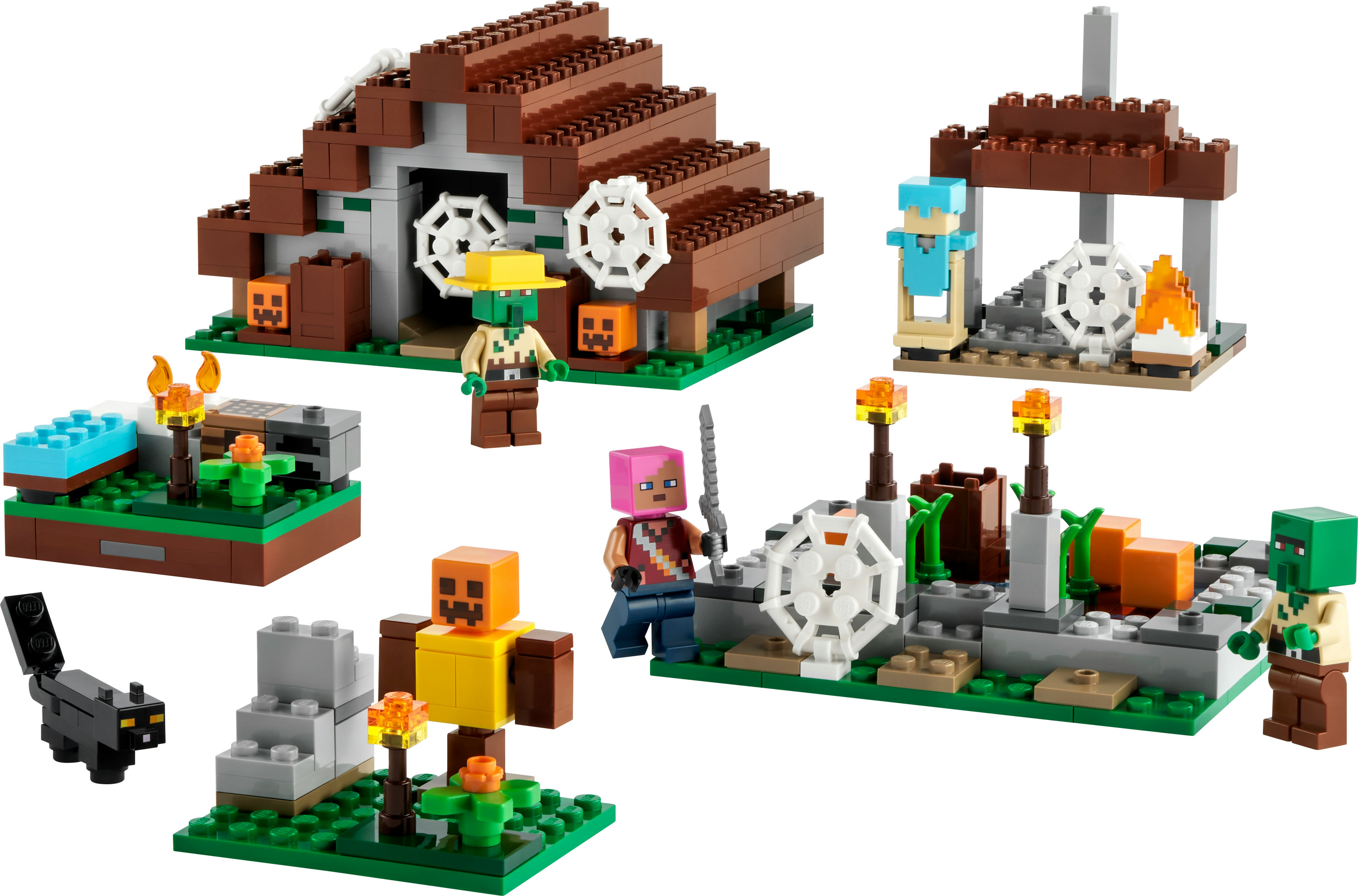 LEGO Minecraft Il villaggio abbandonato
