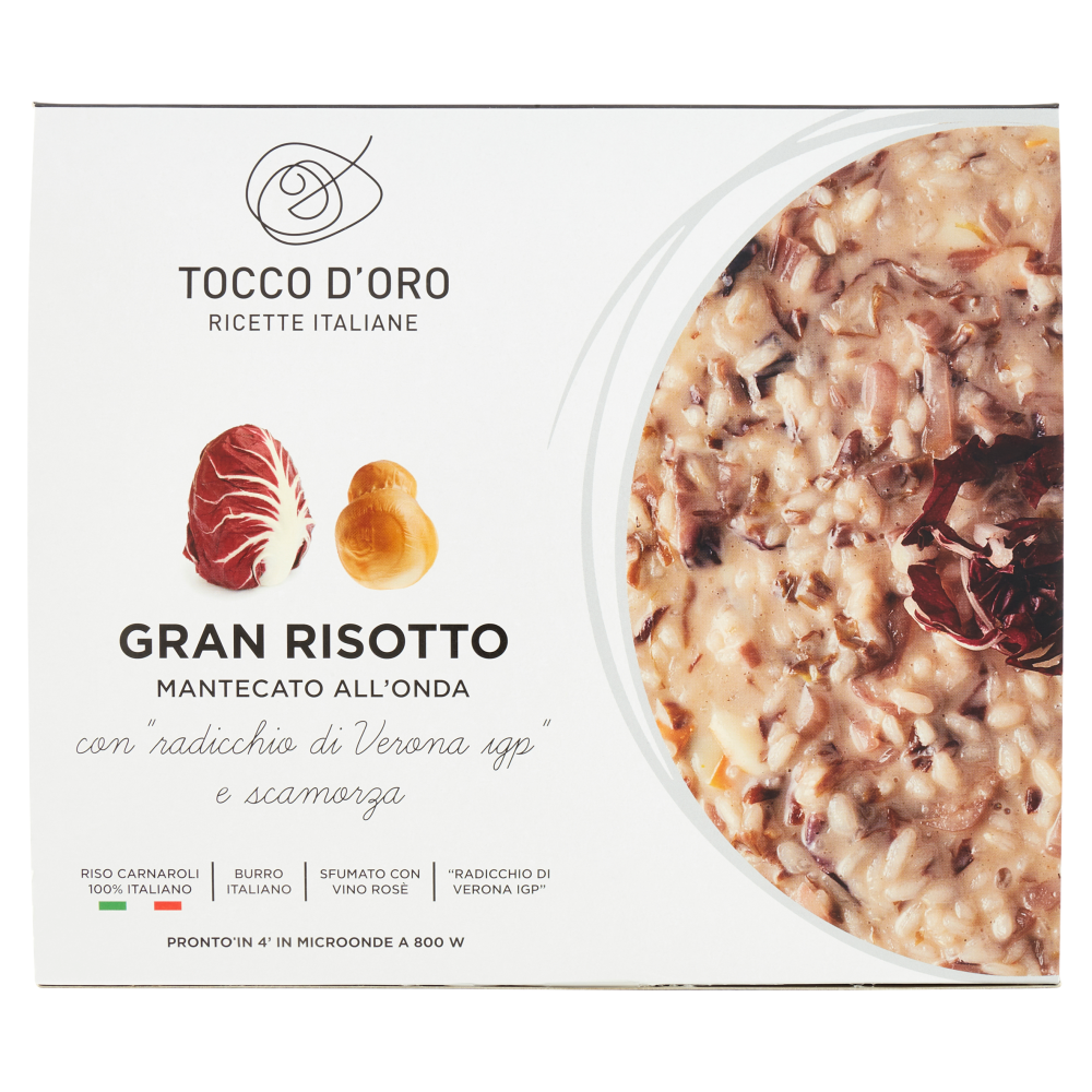 Tocco D'Oro Gran Risotto con "radicchio di Verona igp" e scamorza 270 g