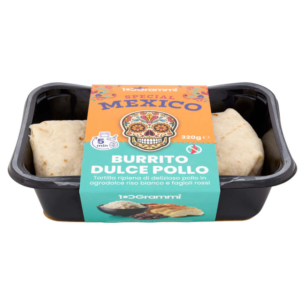 100Grammi Special Mexico Burrito Dulce Pollo 320 g