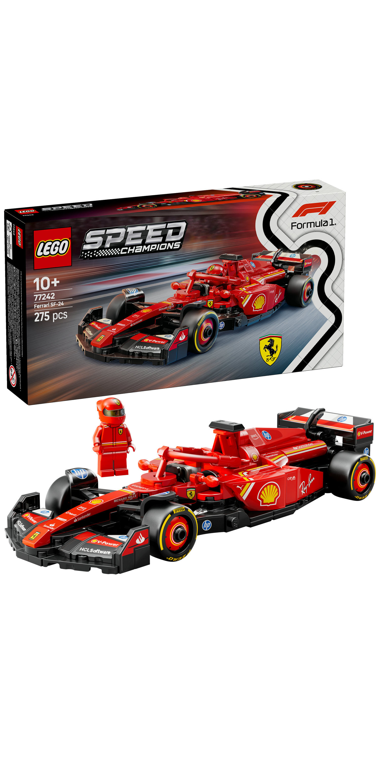 LEGO Speed Champions Auto da corsa F1® Ferrari SF-24