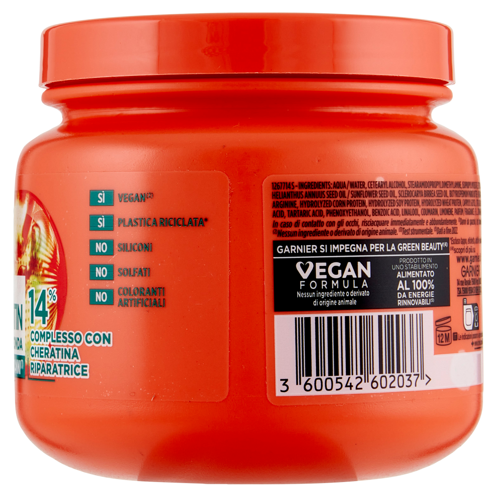 Garnier Fructis Maschera Ripara&Rinforza per capelli danneggiati 320 ml
