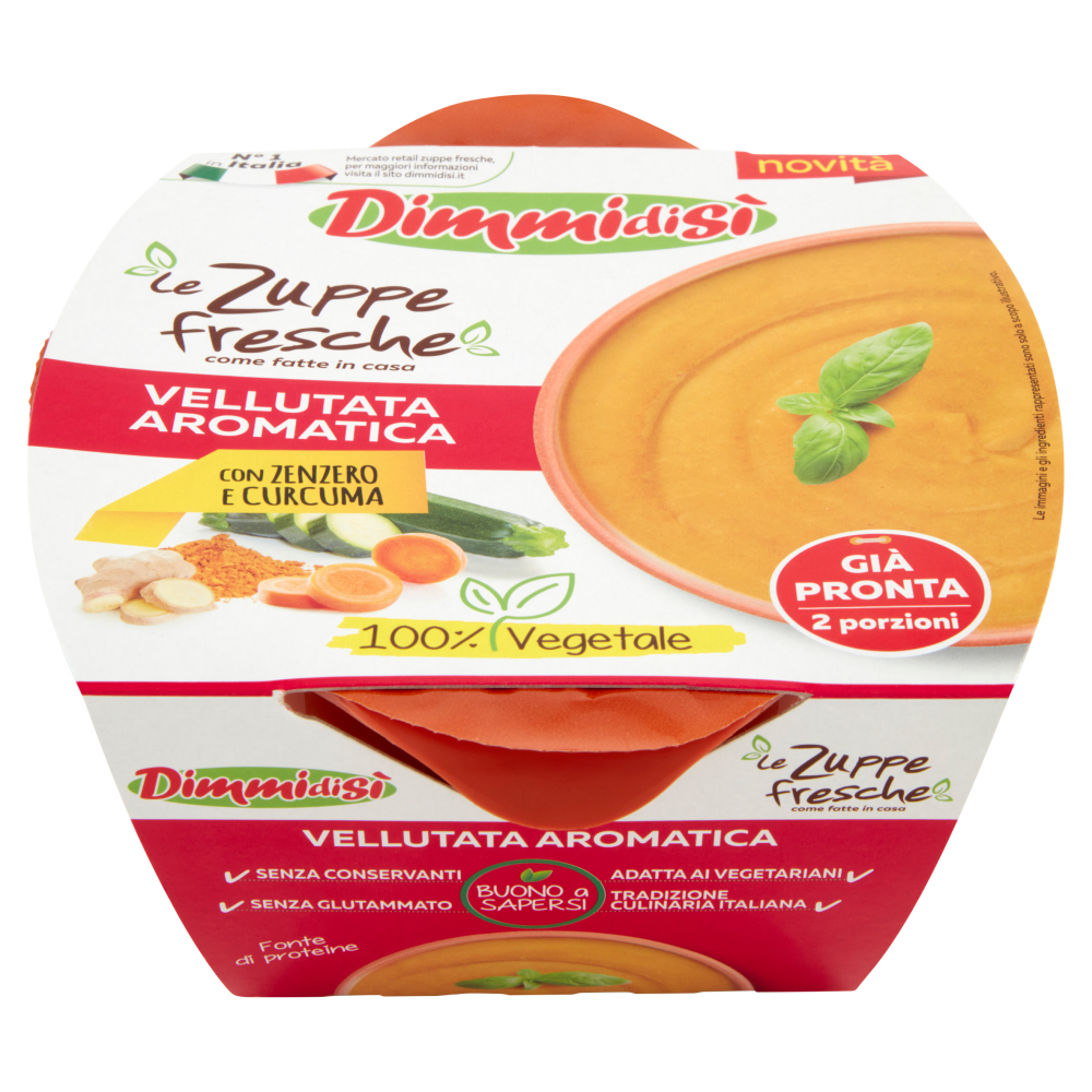 DimmidiS&igrave; le Zuppe fresche Vellutata Aromatica 620 g