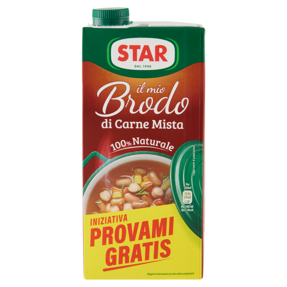 Star il mio Brodo di Carne Mista 1000 ml