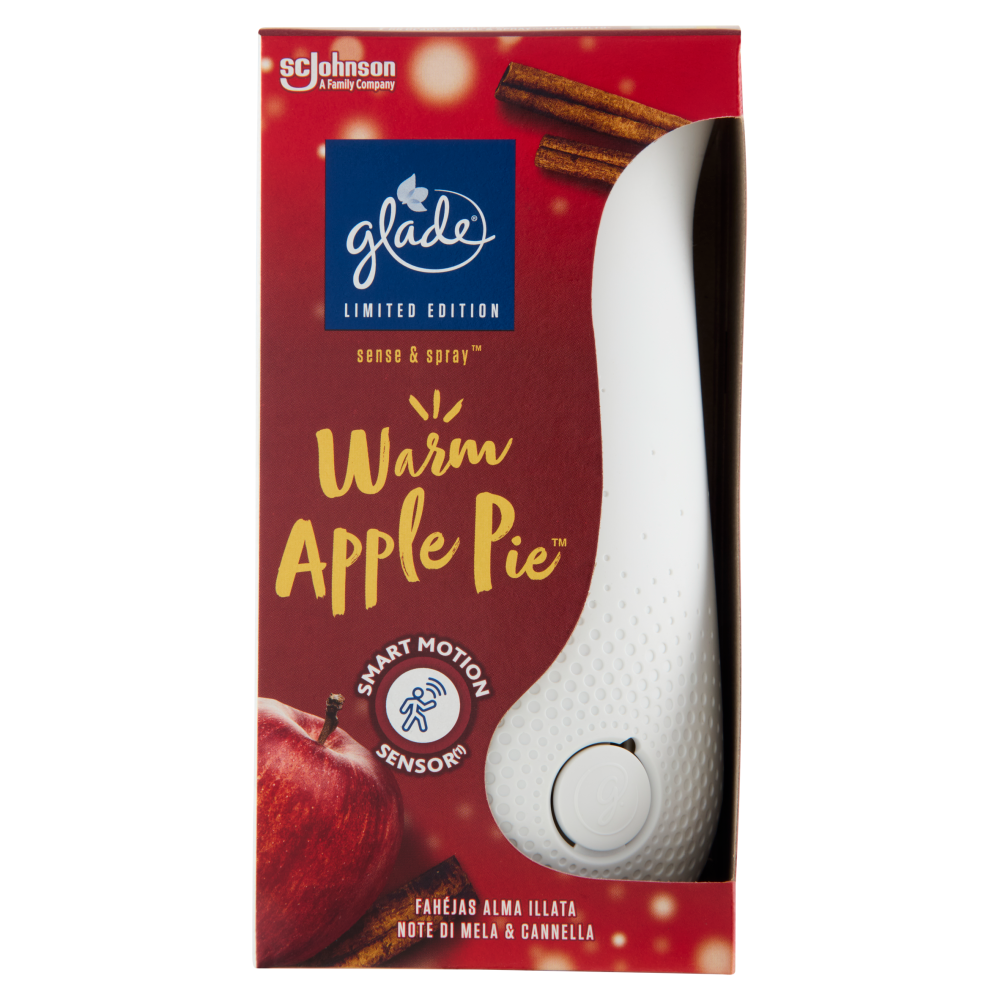Glade&reg; Sense&Spray Diffusore + Riarica Limited Edition Warm Apple Pie 18ml