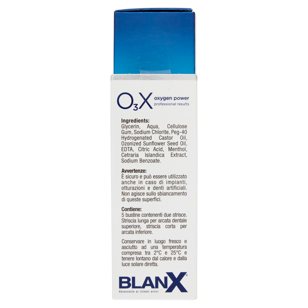 Blanx O₃X oxygen power Strisce Sbiancanti 10 pz