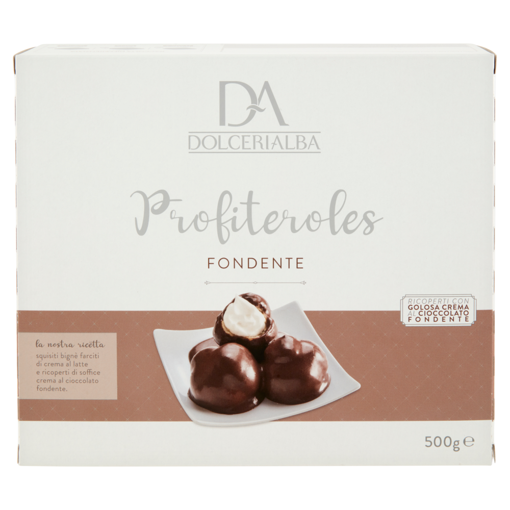 Dolcerialba Profiteroles Fondente 9 Profiteroles 500 g