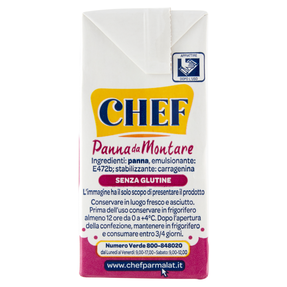 Chef Panna da Montare 200 ml