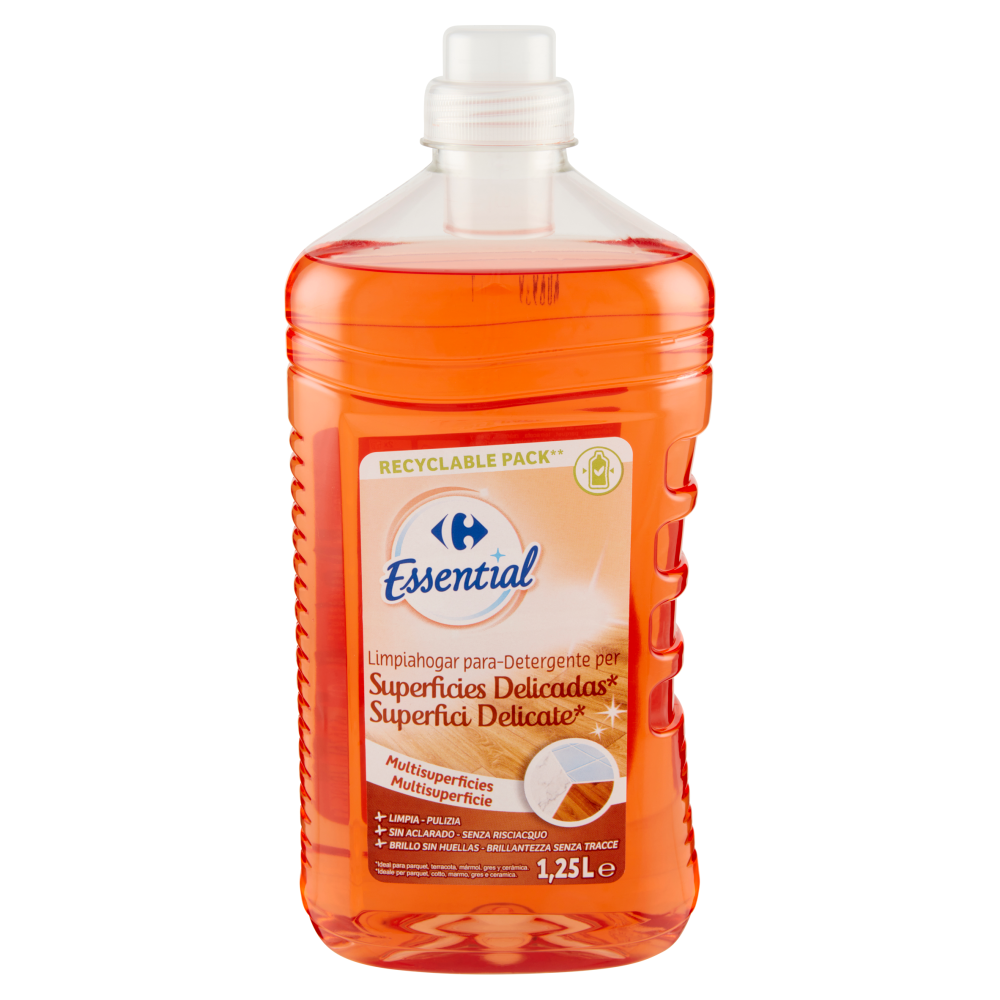 Carrefour Essential Detergente per Superfici Delicate* Multisuperficie 1,25 L