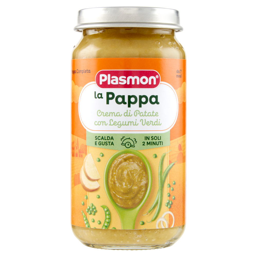 Plasmon la Pappa Crema di Patate con Legumi Verdi 200 g