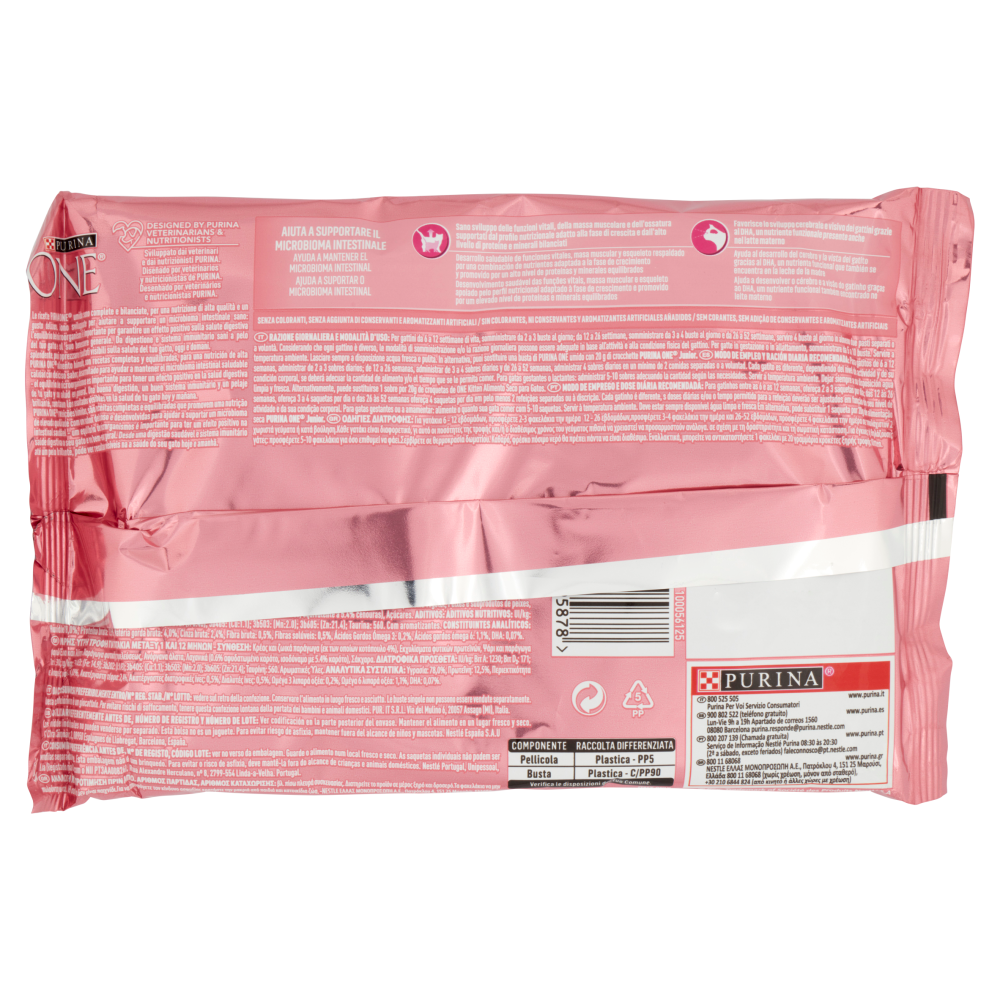 PURINA ONE Single Serve - Junior - Pollo - 4x85g