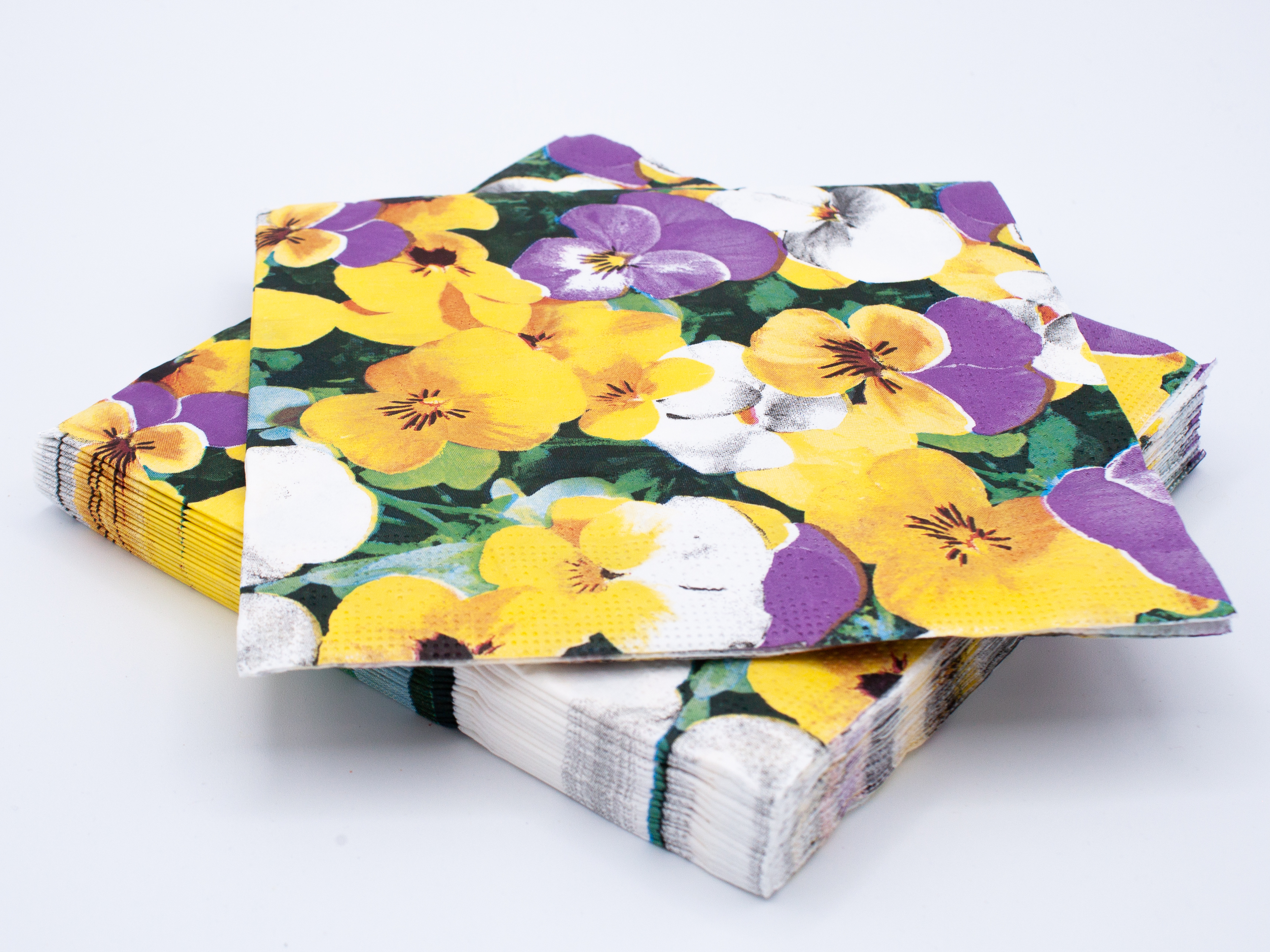 20 tovaglioli 33x33 3 veli Violette