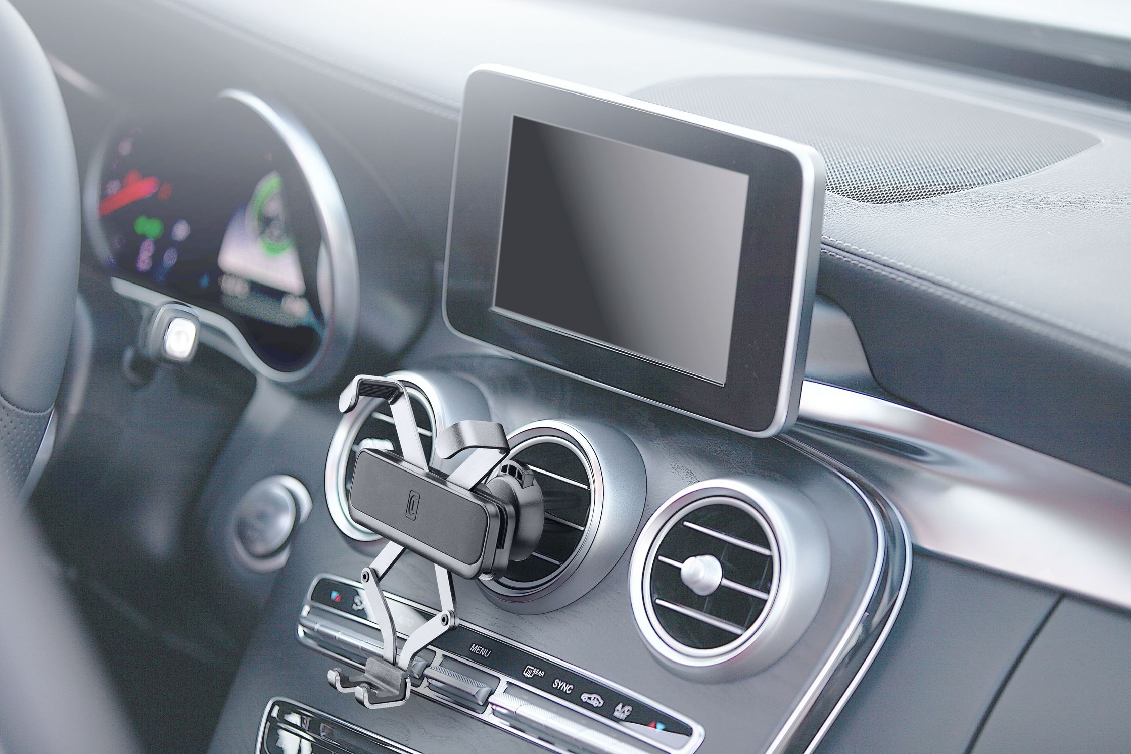 Cellularline Slide Supporto smartphone da auto per alette di aerazione