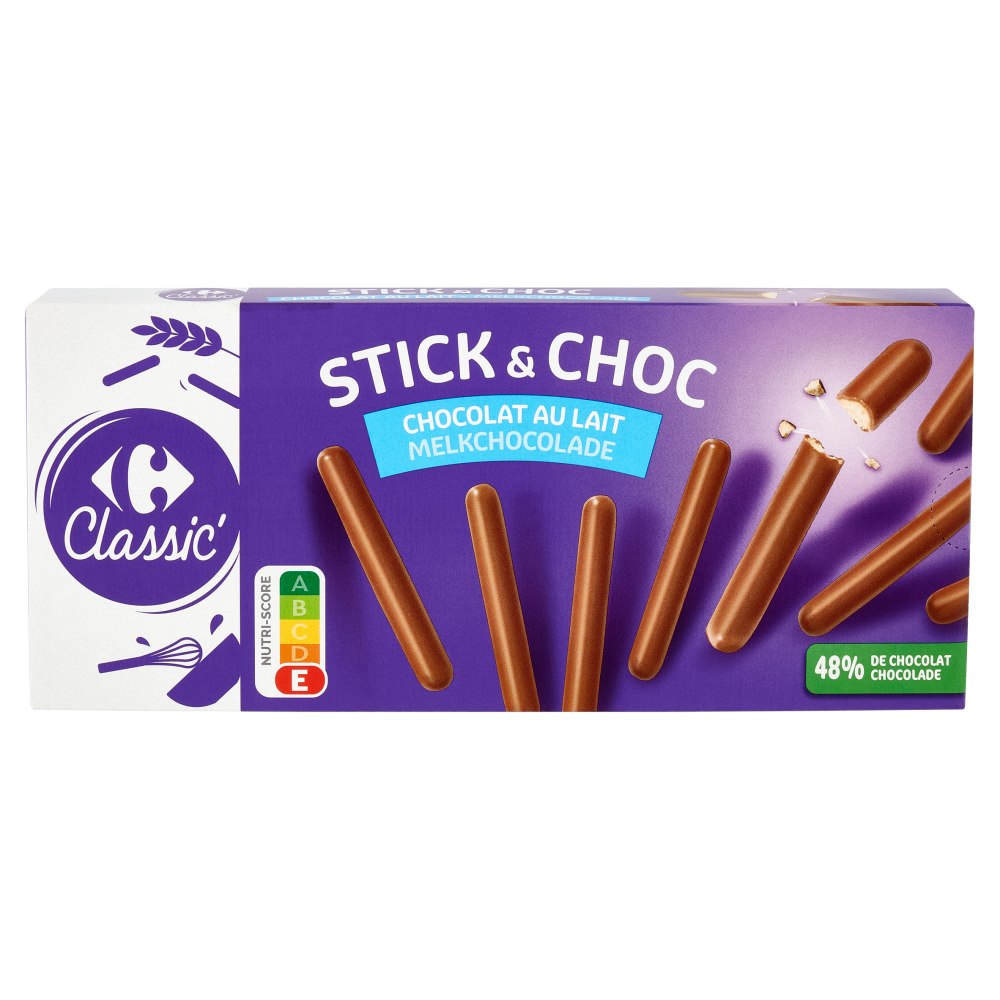 Carrefour Classic Stick & Choc 150 g