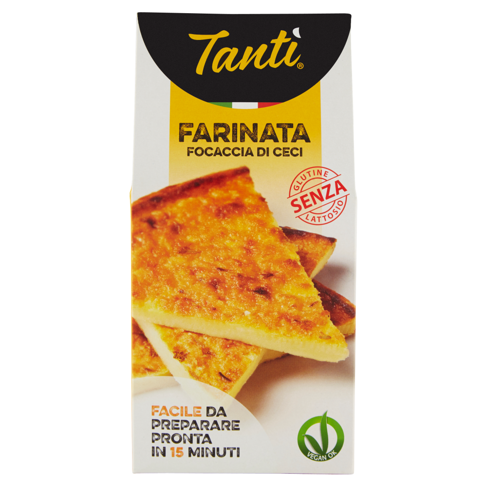 Tant&igrave; Farinata Focaccia di Ceci 210 g