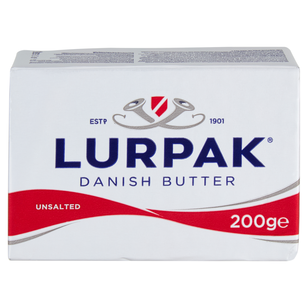 Lurpak Danish Butter Unsalted 200 g