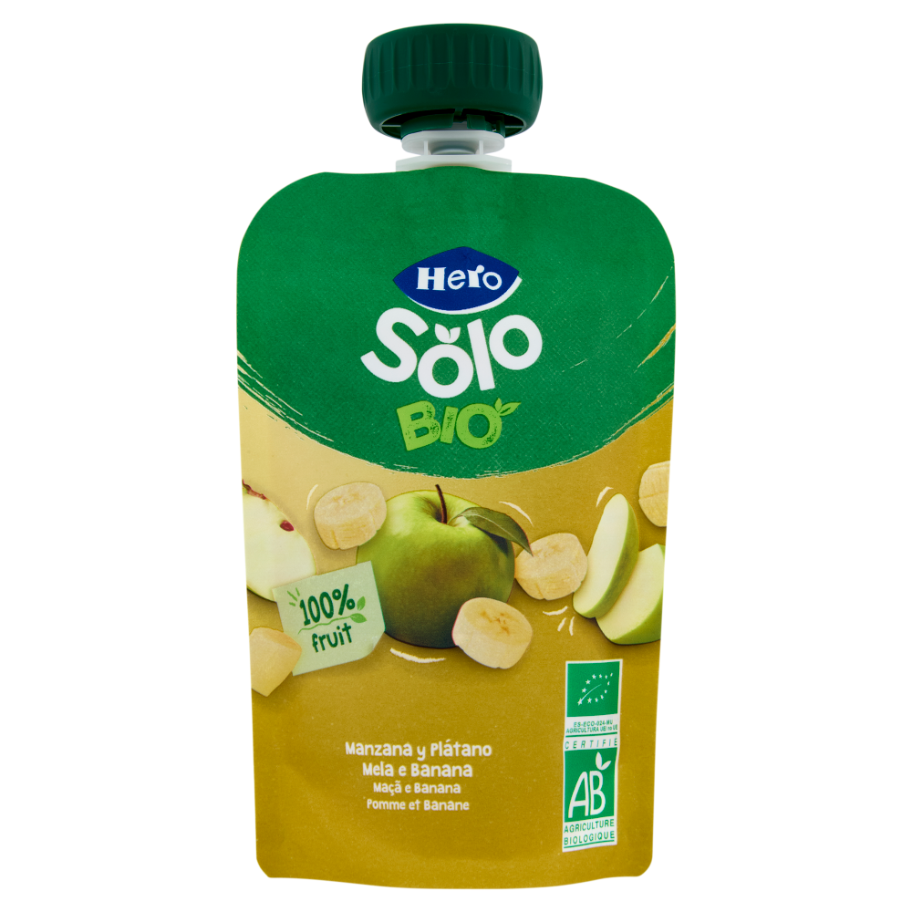 Hero Solo Bio Mela e Banana 100 g
