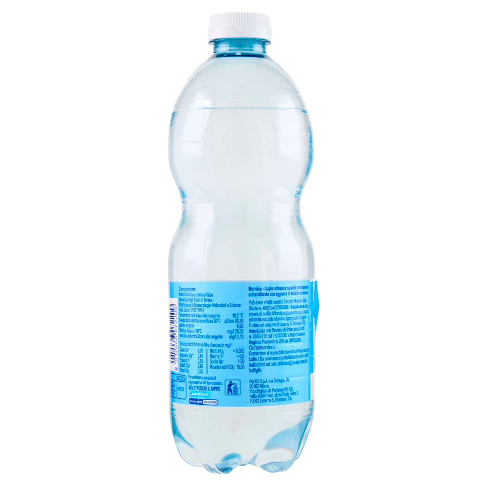 Carrefour Classic Frizzante Acqua Minerale Naturale Monviso 0,5 l