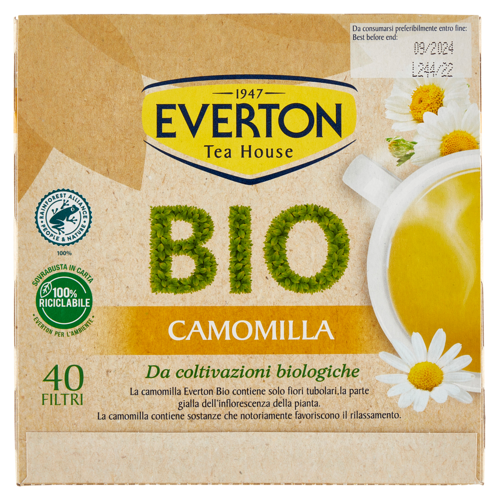 Everton Bio Camomilla 40 x 1 g